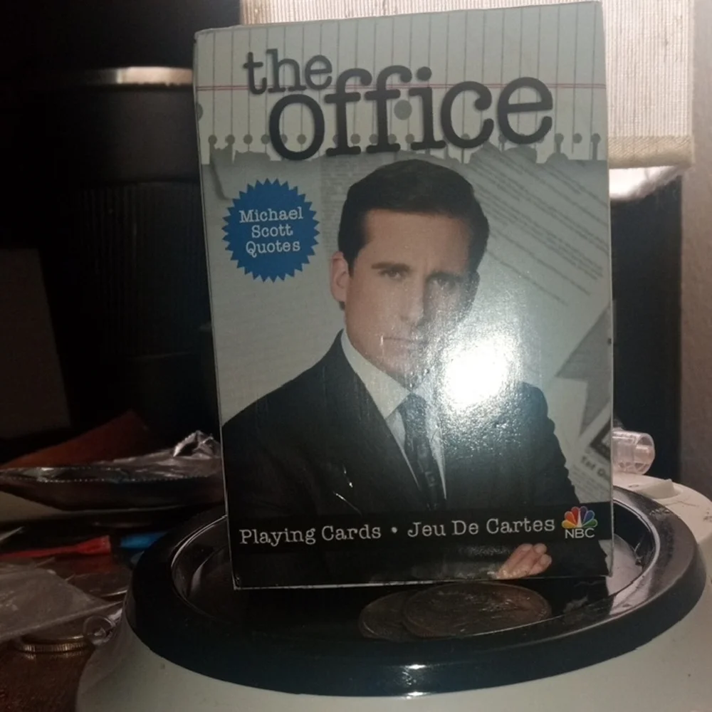 NWT The Office Collectors Playing Cards With Funny Michael Scott Quotes!